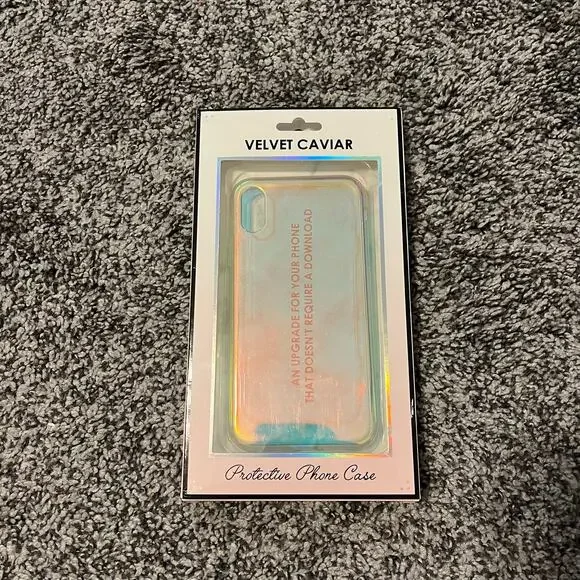 Velvet Caviar iPhone XR Glitter Nebula Case - Picture 1 of 3